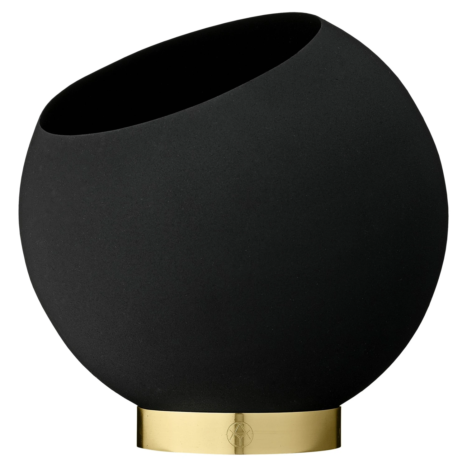 AYTM Globe Blumentopf Ø21 Cm, Schwarz 1 AYTM Globe Blumentopf Ø21 Cm, Schwarz