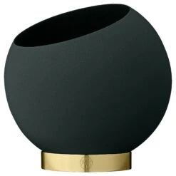 AYTM Globe Blumentopf Ø17 Cm, Waldgrün