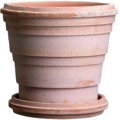 Bergs Potter Planet Topf Mit Unterteller Rosa Ø16 Cm