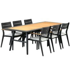 Brafab Chios Lehnstuhl Mit Kissen, Schwarz -Grünblick Verkäufe brafab chios karmstol svart m dyna 2