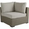 Brafab Funkia Modulsofa Eckstück, Beige/Sand