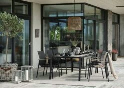 Brafab Lyra Esszimmerstuhl, Schwarz/Grau 11 Brafab Lyra Esszimmerstuhl, Schwarz/Grau -Grünblick Verkäufe brafab lyra armchair black grey 9