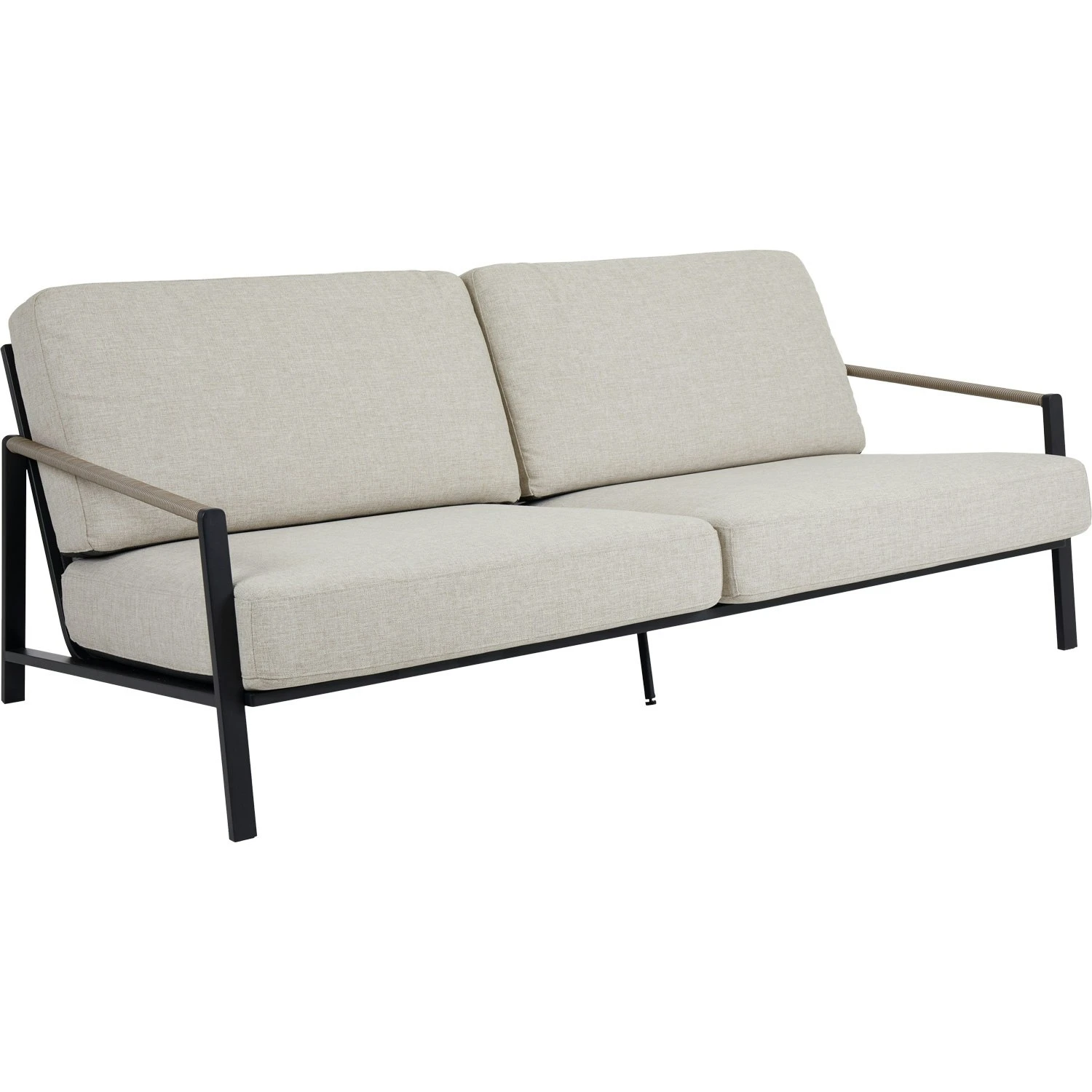 Brafab Lyra Sofa 2,5-Sitzer, Schwarz/Sand 1 Brafab Lyra Sofa 2,5-Sitzer, Schwarz/Sand