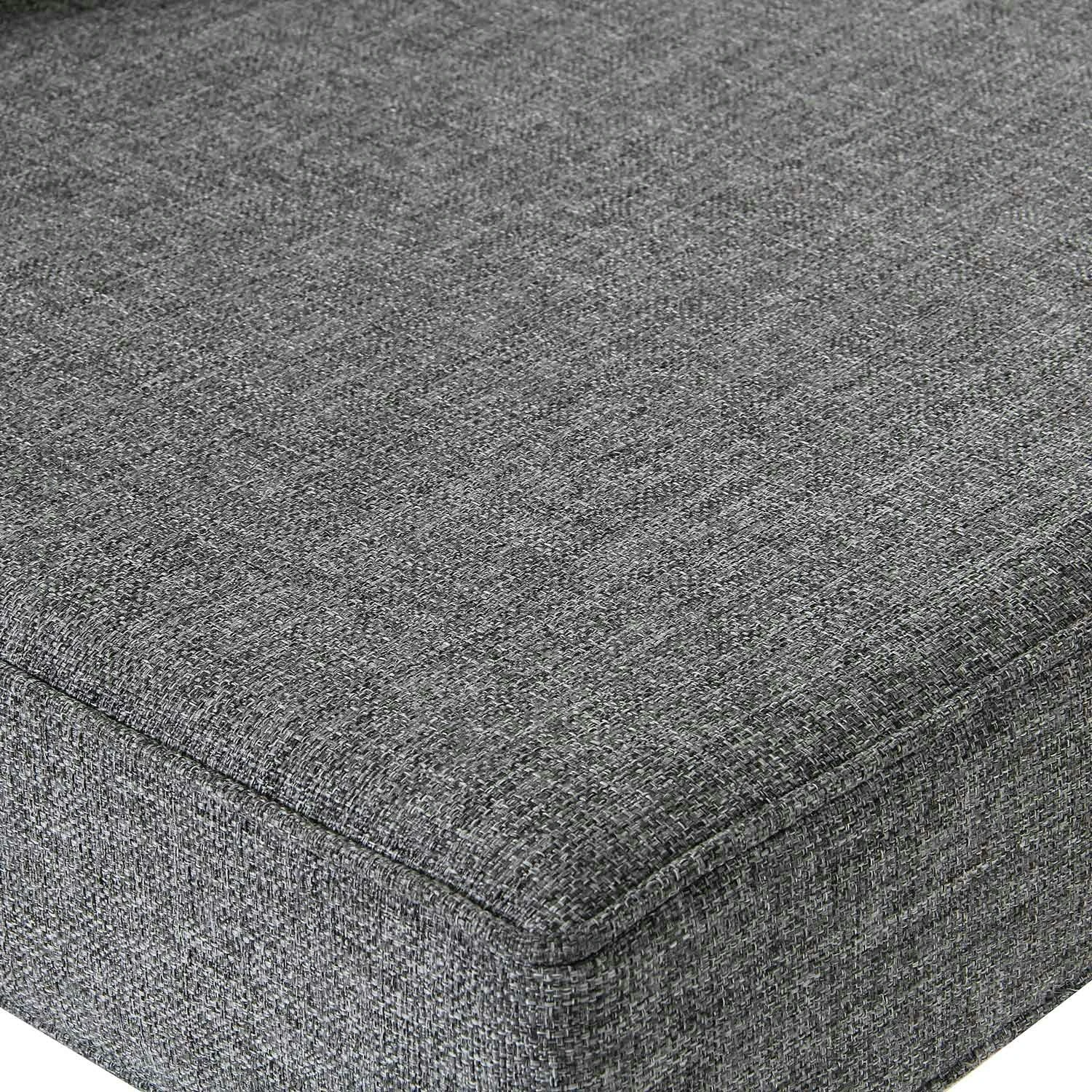Brafab Weldon Ecksofa 5-Sitzer, Schwarz/Grau 2 Brafab Weldon Ecksofa 5-Sitzer, Schwarz/Grau – Bild 2