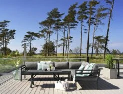 Brafab Weldon Ecksofa 5-Sitzer, Schwarz/Grau 9 Brafab Weldon Ecksofa 5-Sitzer, Schwarz/Grau -Grünblick Verkäufe brafab weldon ecksofa m polsterung 5