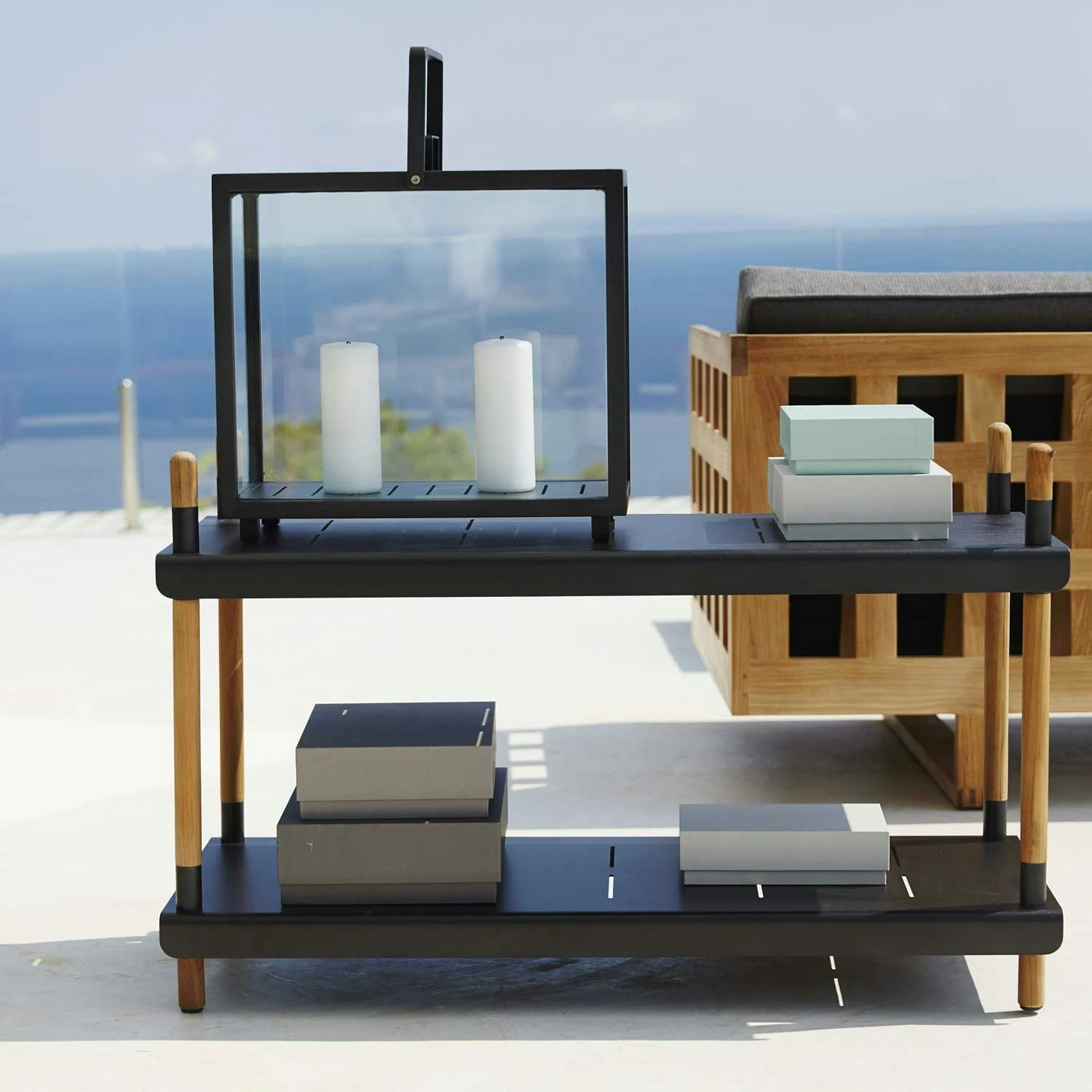 Lighthouse Lanterne Large, Grau 3 Lighthouse Lanterne Large, Grau – Bild 3