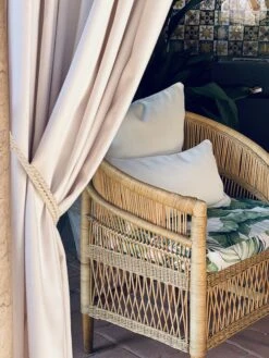 Narrow Stripe Kissen 25x45 Cm, Weiß 5 Narrow Stripe Kissen 25x45 Cm, Weiß -Grünblick Verkäufe diyti narrow stripe cushion 25x45 cm 3