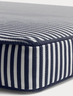 Narrow Stripe Sonnenbankkissen 50x186 Cm, Marineblau -Grünblick Verkäufe diyti narrow stripe deck chair cushion 50x186 cm 2