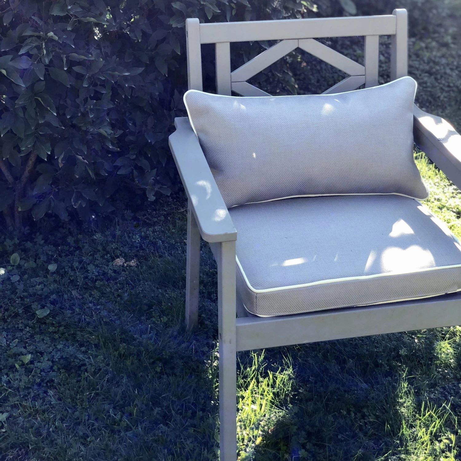 Plain Kissen 45x45 Cm, Grau 3 Plain Kissen 45x45 Cm, Grau – Bild 3