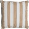 Wide Stripe Kissen 45x45 Cm, Beige