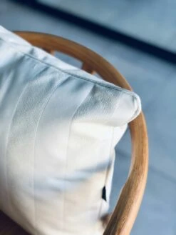 Wide Stripe Kissen 45x45 Cm, Weiß -Grünblick Verkäufe diyti wide stripe cushion 45x45 cm 6