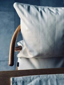 Wide Stripe Kissen 45x45 Cm, Weiß -Grünblick Verkäufe diyti wide stripe cushion 45x45 cm 7