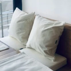 Wide Stripe Kissen 45x45 Cm, Weiß -Grünblick Verkäufe diyti wide stripe cushion 45x45 cm 8