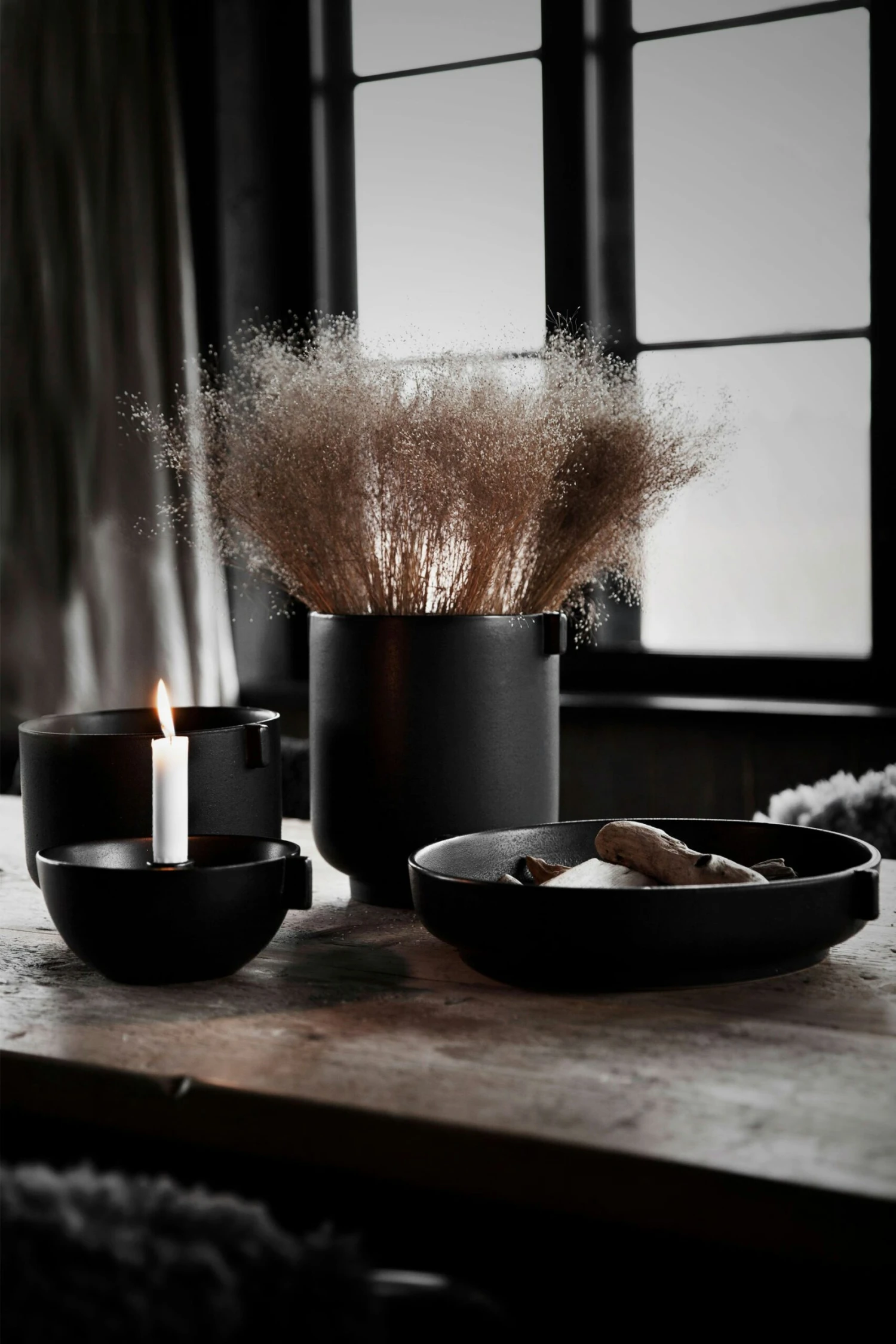 Ernst Blumentopf Mit Ohren H15 Cm, Schwarz 3 Ernst Blumentopf Mit Ohren H15 Cm, Schwarz – Bild 3