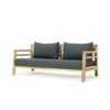 Costes Kissen Für 3-Sitzer-Sofa, Black Stone
