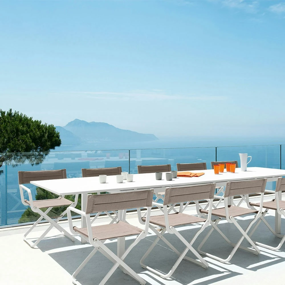 Studio Director's Chair Klappsitz, Warm Grey / Nature White 2 Studio Director's Chair Klappsitz, Warm Grey / Nature White – Bild 2