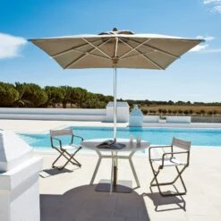 Studio Director's Chair Klappsitz, Warm Grey / Nature White 7 Studio Director's Chair Klappsitz, Warm Grey / Nature White -Grünblick Verkäufe ethimo studio directors chair klappsitz 3