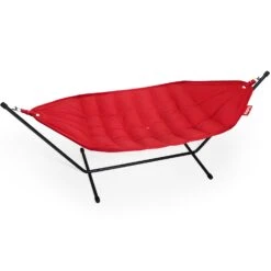 Fatboy Headdemock Superb Hängematte, Rot/Schwarz -Grünblick Verkäufe fatboy fatboy headdemock superb greytaupe incl rack blac 18