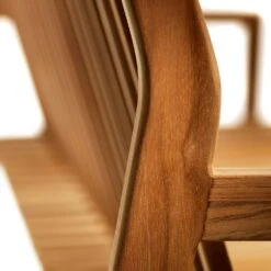 M12 Sammen Bank Mit Rückenlehne Im Freien Nutzbar 2-Sitzer, Teakholz -Grünblick Verkäufe fdb mbler m12 together garden bench with backrest 4