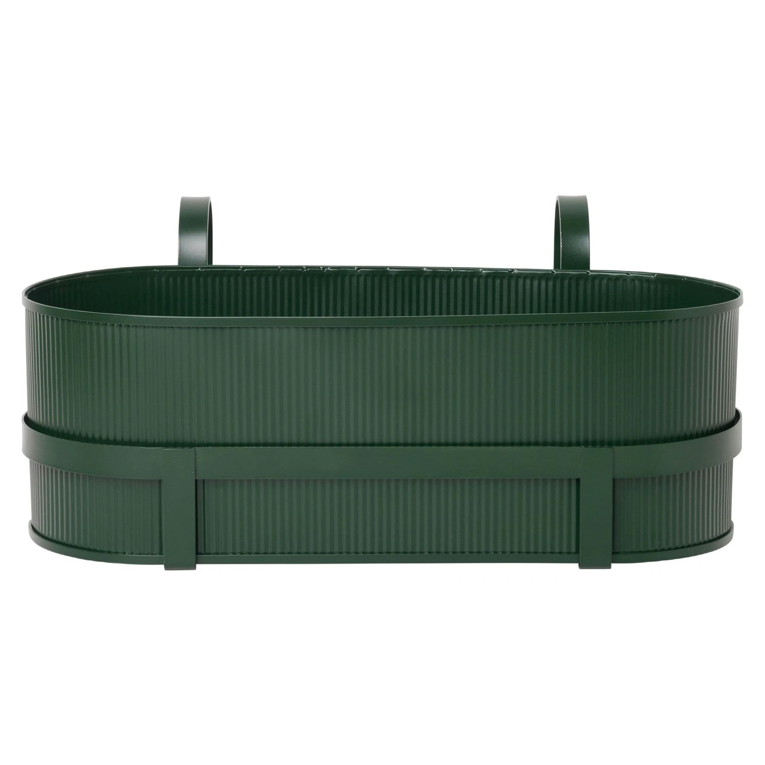 Ferm LIVING Bau Balcony Box, Dark Green 1 Ferm LIVING Bau Balcony Box, Dark Green