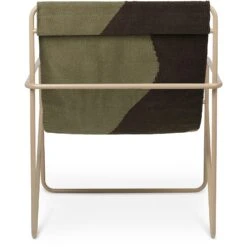 Ferm LIVING Desert Loungesessel, Dune / Cashmere 7 Ferm LIVING Desert Loungesessel, Dune / Cashmere -Grünblick Verkäufe ferm living desert lounge chair black dune 7