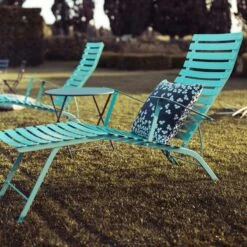 Bistro Chaise Longue, Cactus -Grünblick Verkäufe fermob bistro chaise longue 2 1