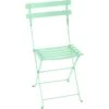 Bistro Metal Chair, Opaline Green