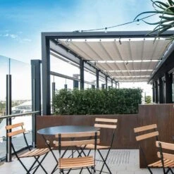 Bistro Table Ø77, Nutmeg -Grünblick Verkäufe fermob bistro table 77 nutmeg 2