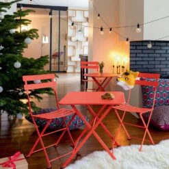 Bistro Tisch, 57x57 Cm/ Willow Green -Grünblick Verkäufe fermob bistro tisch 57x57 cm 1 3