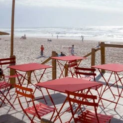 Bistro Tisch, 57x57 Cm/ Cedar Green 11 Bistro Tisch, 57x57 Cm/ Cedar Green -Grünblick Verkäufe fermob bistro tisch 57x57 cm 4 1