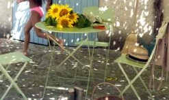 Floréal Tisch, Ø77 Cm/ Cedar Green 5 Floréal Tisch, Ø77 Cm/ Cedar Green -Grünblick Verkäufe fermob floreal tisch 77 cm 2 1