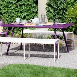 Luxembourg Tisch, 165x100 Cm/ Clay Grey 3 Luxembourg Tisch, 165x100 Cm/ Clay Grey -Grünblick Verkäufe fermob luxembourg tisch 165x100 cm 1