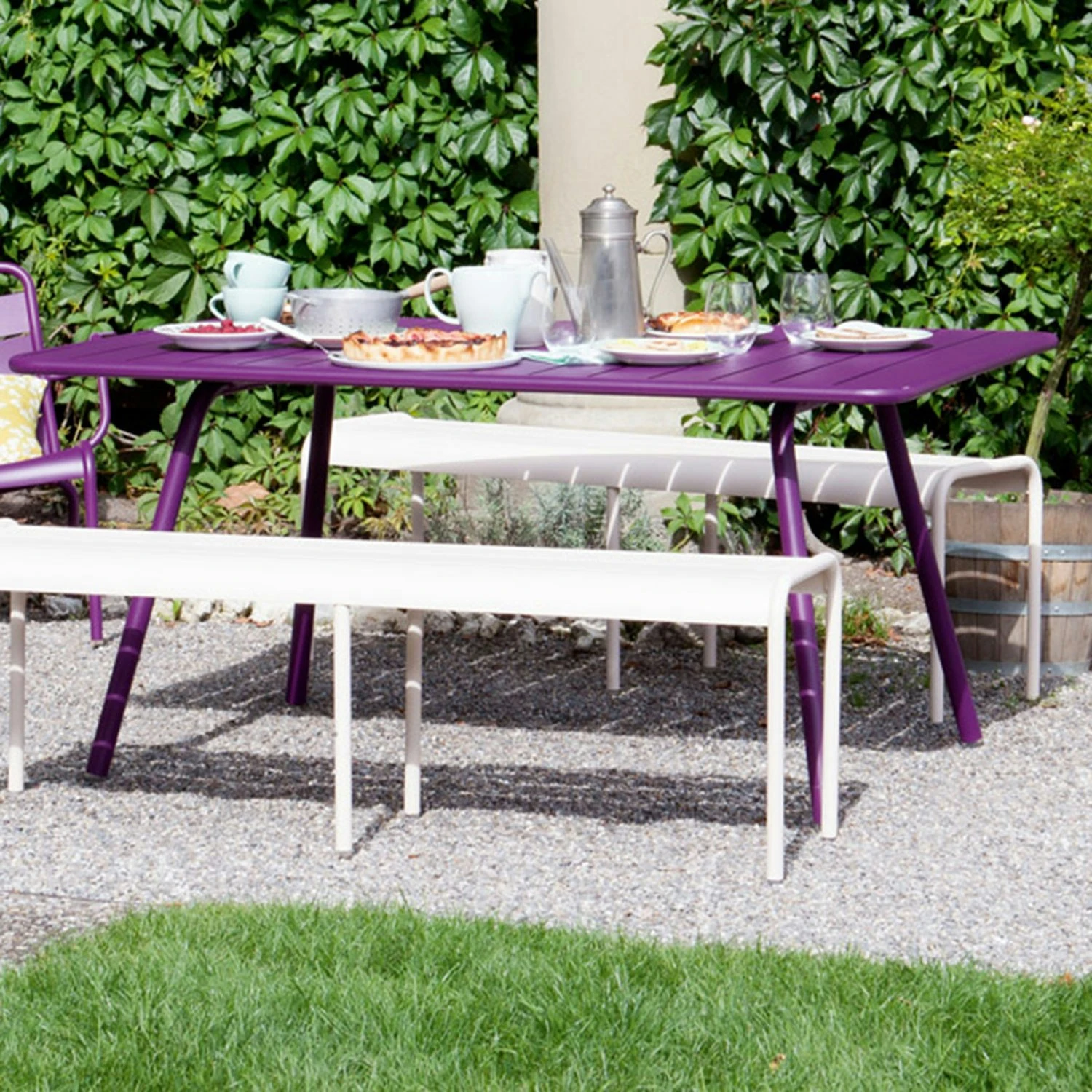 Luxembourg Tisch, 165x100 Cm/ Clay Grey 2 Luxembourg Tisch, 165x100 Cm/ Clay Grey – Bild 2