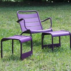 Luxembourg Fußhocker, Liquorice -Grünblick Verkäufe fermob luxembourg tisch schemel anthracite 14