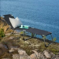 FIAM Amigo XXL Sonnenliege, Schwarz -Grünblick Verkäufe fiam amigo xxl sonnenliege 3