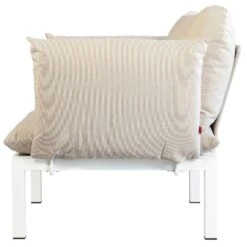 FIAM Domino Sessel, Beige/Weiß -Grünblick Verkäufe fiam fatolj vit beige 1