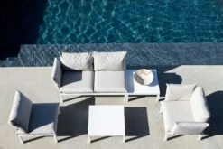 FIAM Domino Sessel, Beige/Weiß -Grünblick Verkäufe fiam fatolj vit beige 5