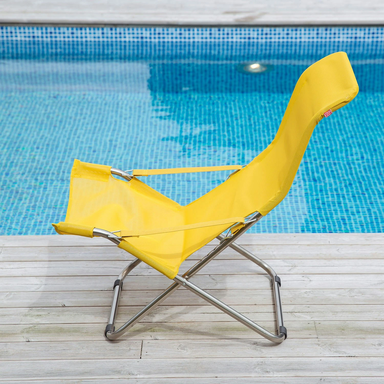 FIAM Fiesta Liegestuhl, Mustard 2 FIAM Fiesta Liegestuhl, Mustard – Bild 2