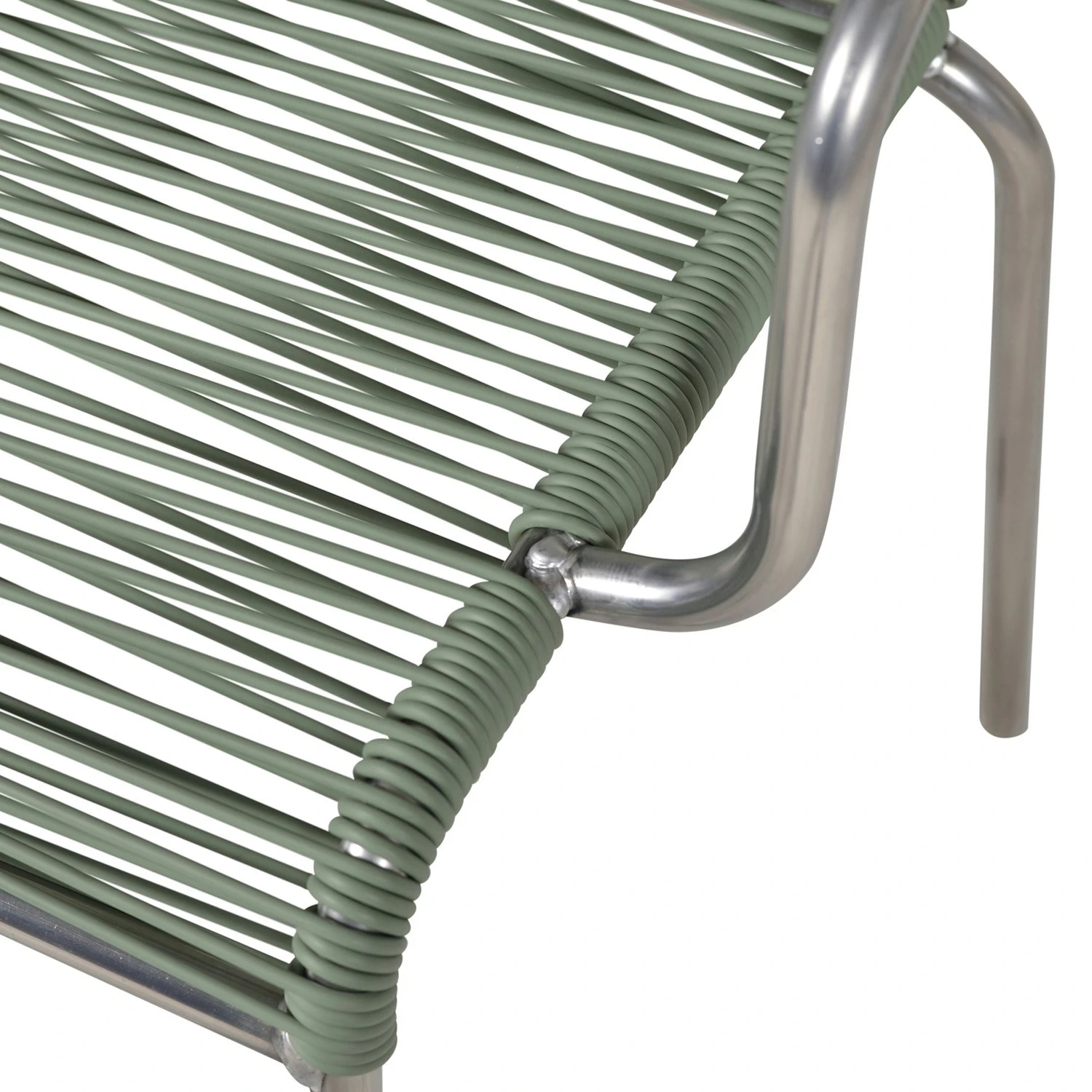 FIAM Mya Spaghetti Lehnstuhl, Sage Green 3 FIAM Mya Spaghetti Lehnstuhl, Sage Green – Bild 3