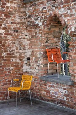 FIAM Mya Spaghetti Lehnstuhl, Gelb 7 FIAM Mya Spaghetti Lehnstuhl, Gelb -Grünblick Verkäufe fiam mya spaghetti with armrests black 20