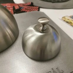 Cheese Melting & Serving Dome, 12 Cm -Grünblick Verkäufe gourmetstal cheese melting serving dome 2