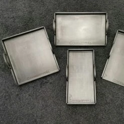 Grillplatte Aus Stahl Mit Griffen, 34x39 Cm -Grünblick Verkäufe gourmetstal grillplatte aus stahl mit griffen 2