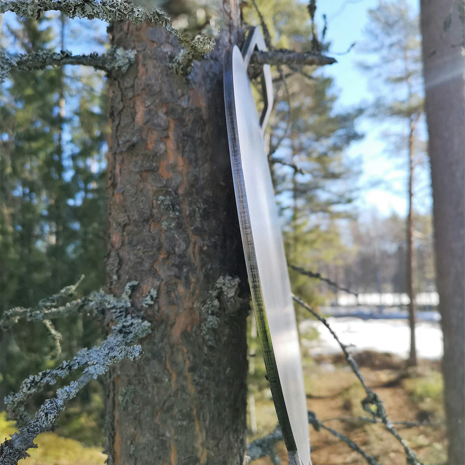 Grillplatte Aus Stahl Rund Mit Griff, 49 Cm 3 Grillplatte Aus Stahl Rund Mit Griff, 49 Cm – Bild 3