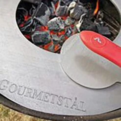 Grillpresse Rund, Edelstahl -Grünblick Verkäufe gourmetstal grillpresse rund edelstahl 3