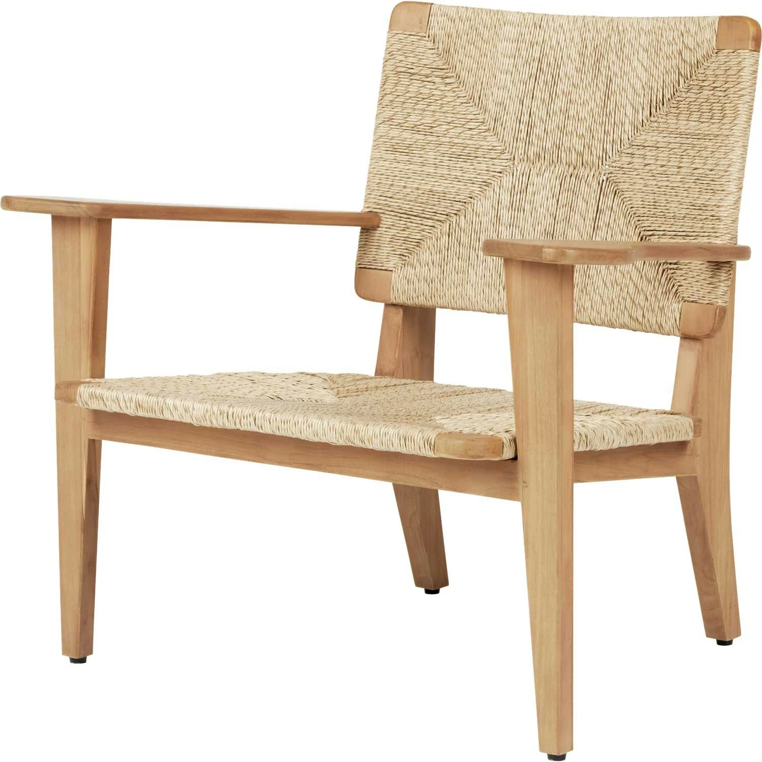 Gubi F-Chair Outdoor Lounge Stuhl Teakholz 2 Gubi F-Chair Outdoor Lounge Stuhl Teakholz – Bild 2
