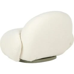 Gubi Pacha Outdoor Loungesessel Mit Armlehne, Limonta Lorkey 40, Moosgrüner Fuß -Grünblick Verkäufe gubi pacha outdoor lounge chair w arm swivel libera003 7