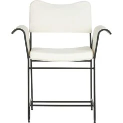 Gubi Tropique Esszimmerstuhl, Classic Black / Leslie 12