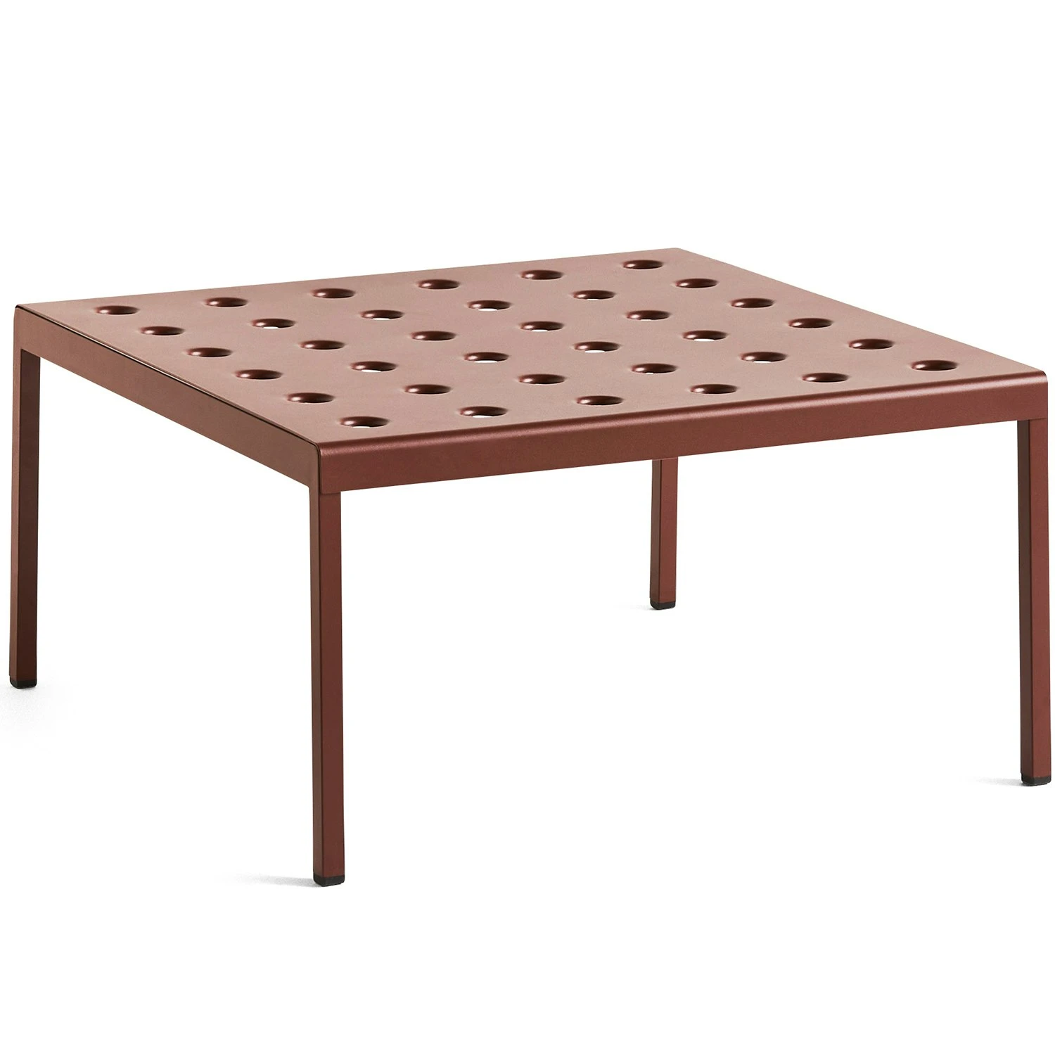 Hay Balcony Loungetisch 75x76 Cm, Iron Red 1 Hay Balcony Loungetisch 75x76 Cm, Iron Red