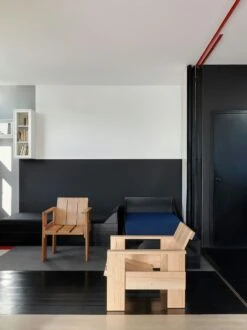 Hay Crate Loungesessel, Natur -Grünblick Verkäufe hay crate lounge chair water based lacquered pinewood 11