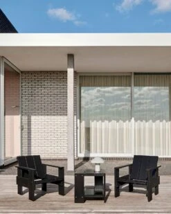 Hay Crate Loungesessel, Schwarz 9 Hay Crate Loungesessel, Schwarz -Grünblick Verkäufe hay crate lounge chair water based lacquered pinewood 16